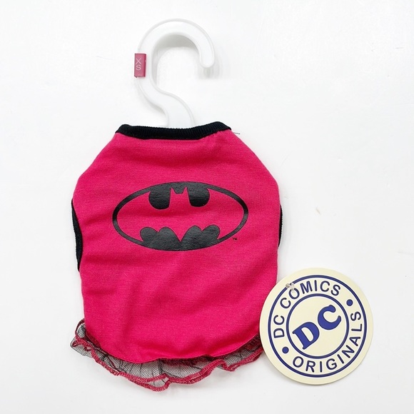 DC Comics Dog New Dc Comics Pink Batgirl Dog Dress Poshmark